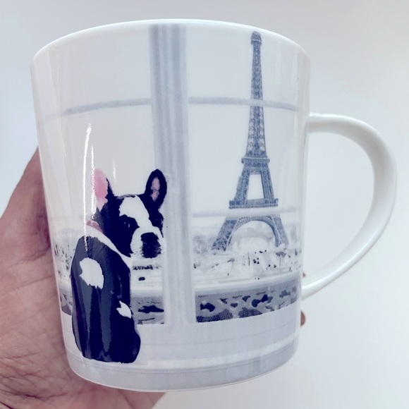 Paper Products Design PPD Remi a' Paris Boston Terrier New Bone China Mug - Picture 1 of 11
